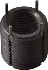 Recoil - M14x1.50 Internal, M20x1.50 External, 20mm Insert Length, Heavy Duty Keylocking Thread Inserts - Carbon Steel, Zinc Phosphate Finish, Grade C1215 - Exact Industrial Supply