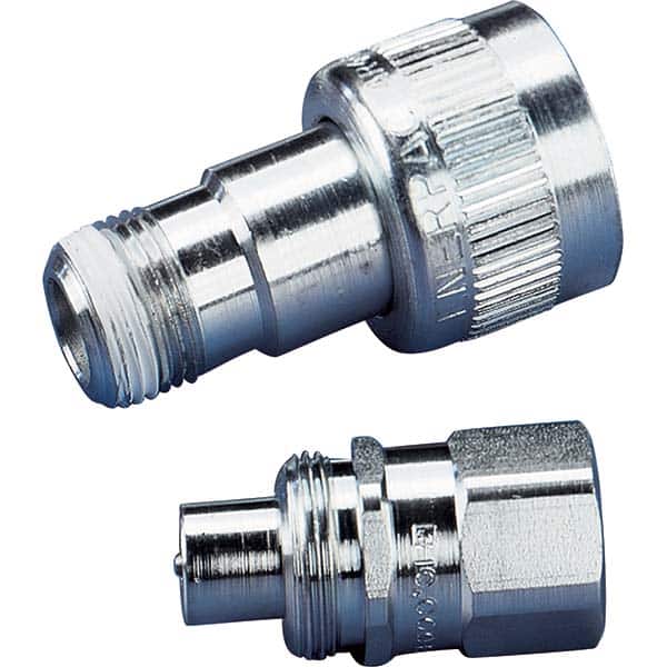 Enerpac - Hydraulic Hose Fittings & Couplings Type: Coupler Set Hose Size: 1/4 - Exact Industrial Supply