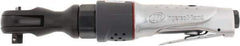 Ingersoll-Rand - 3/8" Drive, 160 RPM, 54 Ft/Lb Torque Ratchet Wrench - Inline Handle, 4 CFM, 1/4" NPTF Inlet - Exact Industrial Supply
