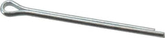 Value Collection - 1/16" Diam x 1" Long Extended Prong Cotter Pin - Grade 2, Zinc-Plated, Steel - Exact Industrial Supply