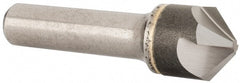 Hertel - 3/4" Head Diam, 1/2" Shank Diam, 4 Flute 100° Solid Carbide Countersink - Exact Industrial Supply