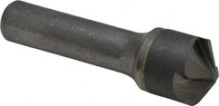 Hertel - 3/4" Head Diam, 1/2" Shank Diam, 4 Flute 120° Solid Carbide Countersink - Exact Industrial Supply