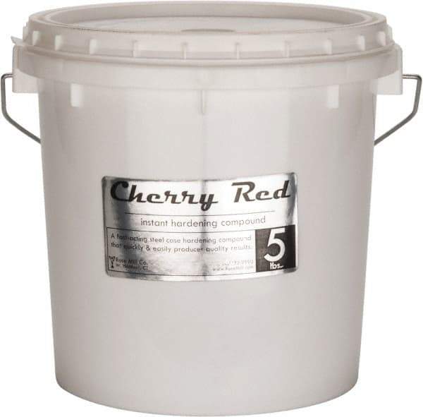 Made in USA - Steel Surface Hardening Compound - 5 Lb. Resealable Pail - Exact Industrial Supply