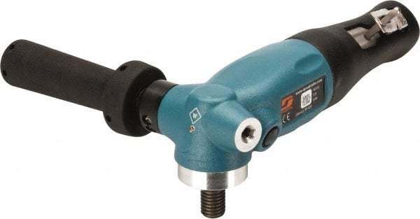 Dynabrade - 5" Max Disc, 12,000 RPM, Pneumatic Handheld Disc Sander - 43 CFM, 3/8 NPT Inlet, 1.3 hp, 90 psi - Exact Industrial Supply