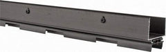 Pemko - Door Bottom Shoe Sweeps & Seal - Vinyl, 1-13/16" High, Dark Bronze Anodized Aluminum Coated - Exact Industrial Supply