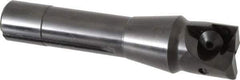 Value Collection - 1-1/4" Cut Diam, 0.656" Max Depth of Cut, 5-37/64" OAL, Indexable Square Shoulder End Mill - TPC 32..., TPG 32., TPU 32. Inserts, R8 - Exact Industrial Supply