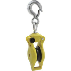 Campbell - Blocks & Pulleys Type: Utility Block Rope Type: Fibrous - Exact Industrial Supply