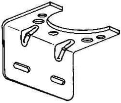 Coilhose Pneumatics - Filter FRL Wall Mount Bracket - For Use with Coilhose FRLs - Exact Industrial Supply