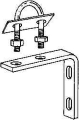 Coilhose Pneumatics - Filter Wall Mounted Pipe Bracket - For Use with Coilhose FRLs - Exact Industrial Supply