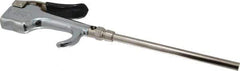 Coilhose Pneumatics - Safety Extension Tube Thumb Lever Blow Gun - 1/4 NPT, 6" Tube Length - Exact Industrial Supply