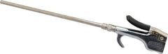 Coilhose Pneumatics - Safety Extension Tube Thumb Lever Blow Gun - 1/4 NPT, 10" Tube Length - Exact Industrial Supply