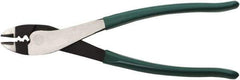 SK - 9" OAL Various, Crimping Pliers - Plastisol Handle - Exact Industrial Supply