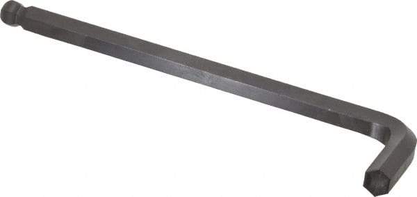 Eklind - 14mm Hex, Long Arm, Ball End Hex Key - 9-5/32" OAL, Metric System of Measurement - Exact Industrial Supply