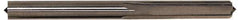 Hertel - 11.5mm Solid Carbide 6 Flute Chucking Reamer - Straight Flute, 0.4528" Straight Shank, 1-3/8" Flute Length, 4" OAL - Exact Industrial Supply