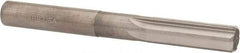 Hertel - 7/16" Solid Carbide 6 Flute Chucking Reamer - Straight Flute, Straight Shank, 1-3/8" Flute Length, 4" OAL - Exact Industrial Supply