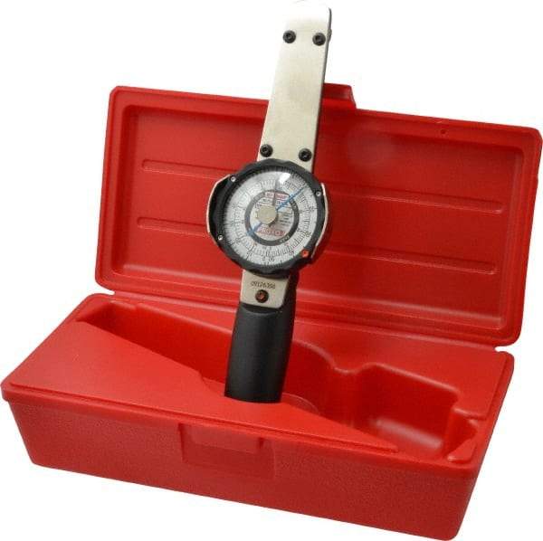 Proto - 3/8" Drive Dial Torque Wrench - 70 N/m Torque, 10-1/2" OAL, Fixed Head - Exact Industrial Supply
