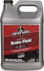 Motor Medic - 1 Gal Super Heavy Duty Brake Fluid - DOT 3 Transportation - Exact Industrial Supply