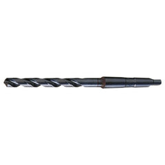 31/32 RHS / RHC HSS 118 Degree Radial Point General Purpose Taper Shank Drill - Steam Oxide