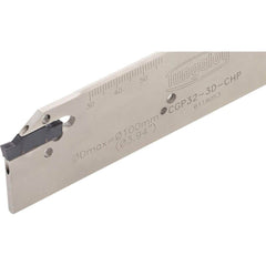 Indexable Cut-Off Blades; End Type: Double; Hand: Neutral; Blade Height (Decimal Inch): 1.2600; Blade Width (Decimal Inch): 0.2047; Blade Overall Length (Decimal Inch): 5.9060; Blade Overall Length (mm): 150.01; Blade Style: CGP; Compatible Insert Style: