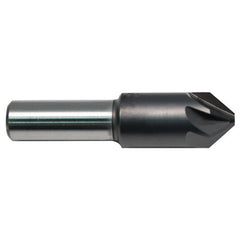 1/4 HSS 6 FL Csink,82 Deg,Blaze Coated Alternate Manufacture # 79078 - Exact Industrial Supply