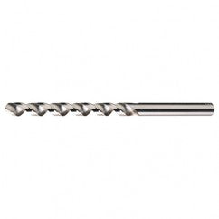 #55 RHS / RHC HSS 118 Degree Radial Point High Helix Taper Length Drill - Bright - Exact Industrial Supply