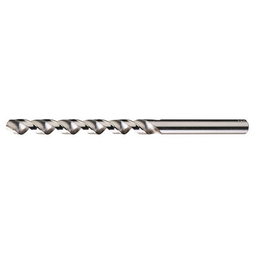 3/16 RHS / RHC HSS 118 Degree Radial Point High Helix Taper Length Drill - Bright - Exact Industrial Supply