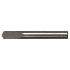 3/16″ Dia. × 3/16″ Shank × 9/16″ Flute Length × 2″ OAL, 118°, Bright, 2xD Flute, Round Solid Carbide Drill - Exact Industrial Supply