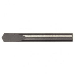 3/16″ Dia. × 3/16″ Shank × 9/16″ Flute Length × 2″ OAL, 118°, Bright, 2xD Flute, Round Solid Carbide Drill - Exact Industrial Supply