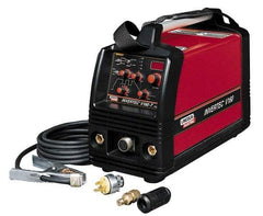 Lincoln Electric - 5-160 Amperage Rating, 160/26.4/35% Duty Cycle, 115 Input Voltage, 5 to 160 Output Amperage, DC Inverter TIG Welder - 13 Inch Wide x 17 Inch Deep x 8 Inch High, AC Input Current, DC Output Current - Exact Industrial Supply