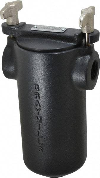 Graymills - 1 Outlet Size, Pump Filter - 11-3/4 Long, 30 Mesh - Exact Industrial Supply