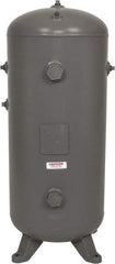Made in USA - 30 Gallon, 200 Max psi Vertical Tank - 1-1/2" Inlet, 38" Tank Length x 16" Tank Diam - Exact Industrial Supply