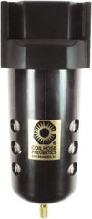 Coilhose Pneumatics - 3/4" Port Coalescing Filter - Polycarbonate Bowl, 0.3 Micron Rating, 7-1/2" High - Exact Industrial Supply