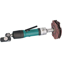 Dynabrade - 0.4 hp, 3,200 RPM Finishing Sander - 22 CFM Air Consumption, 6.21 bar Air Pressure, 1/4 NPT Inlet - Exact Industrial Supply