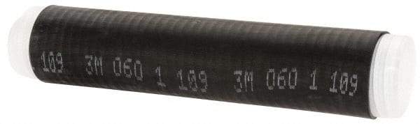 3M - 305mm Long, 2:1, EPDM Rubber Cold Shrink Electrical Tubing - Black - Exact Industrial Supply