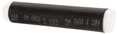 3M - 305mm Long, 2:1, EPDM Rubber Cold Shrink Electrical Tubing - Black - Exact Industrial Supply