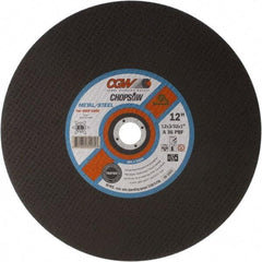 Camel Grinding Wheels - 16" 36 Grit Aluminum Oxide Cutoff Wheel - 3/32" Thick, 1" Arbor, 3,820 Max RPM - Exact Industrial Supply