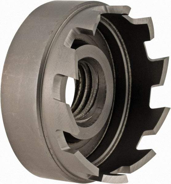 Hougen - 1-3/8" Diam, 1/8" Cutting Depth, Hole Saw - High Speed Steel Saw, Toothed Edge - Exact Industrial Supply