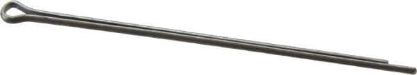 Value Collection - 1/16" Diam x 2" Long Extended Prong Cotter Pin - Grade 2, Zinc-Plated, Steel - Exact Industrial Supply