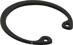 Value Collection - 7/8" Nominal, 0.042" Thick, Phosphate Finish, Spring Steel Snap Internal Retaining Ring - 0.046" Groove Width, 0.028" Groove Depth, 0.931" Groove Diam - Exact Industrial Supply