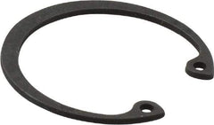 Value Collection - 1-3/16" Nominal, 0.05" Thick, Phosphate Finish, Spring Steel Snap Internal Retaining Ring - 0.056" Groove Width, 0.037" Groove Depth, 1.262" Groove Diam - Exact Industrial Supply