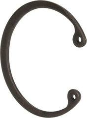 Value Collection - 1-5/8" Nominal, 0.062" Thick, Phosphate Finish, Spring Steel Snap Internal Retaining Ring - 0.068" Groove Width, 0.05" Groove Depth, 1.725" Groove Diam - Exact Industrial Supply