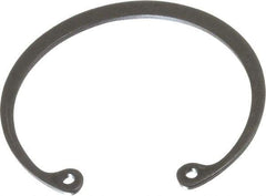 Value Collection - 2" Nominal, 0.062" Thick, Phosphate Finish, Spring Steel Snap Internal Retaining Ring - 0.068" Groove Width, 0.061" Groove Depth, 2.122" Groove Diam - Exact Industrial Supply
