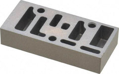 SMC PNEUMATICS - 0.8 CV Flow Rate Pilot Operated Solenoid Valve - 1/4" Inlet, Blank Plate Manifold Option - Exact Industrial Supply