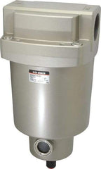 SMC PNEUMATICS - 1-1/2" NPT Pipe, 212 CFM Refrigerated Air Dryer - 37 kw, 12-11/32" Long, Open Auto Drain - Exact Industrial Supply