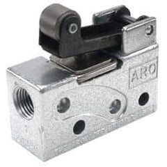 ARO/Ingersoll-Rand - Mechanically Operated Valves Valve Type: 3-Way CV Rating: 0.195 - Exact Industrial Supply