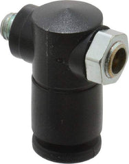 ARO/Ingersoll-Rand - 10-32 Male NPT x 5/32" Female NPT Right Angle Flow Control Valve - Exact Industrial Supply
