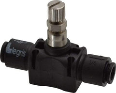 Legris - 6mm Tube OD Inline Flow Control Valve - Exact Industrial Supply