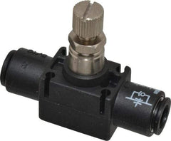 Legris - 8mm Tube OD Inline Flow Control Valve - Exact Industrial Supply