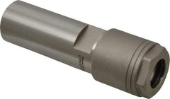 Accupro - 3/64" to 3/4" Capacity, 1.83" Projection, Straight Shank, DA180 Collet Chuck - 5" OAL, 1-1/4" Shank Diam - Exact Industrial Supply