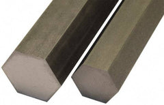 Value Collection - 1-1/2" Width Across Flats x 1' Long, Steel Hexagon Bar - Material Specification 1018 - Exact Industrial Supply